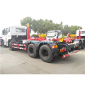 Dongfeng 6x4 hook arm lifting garbage truck